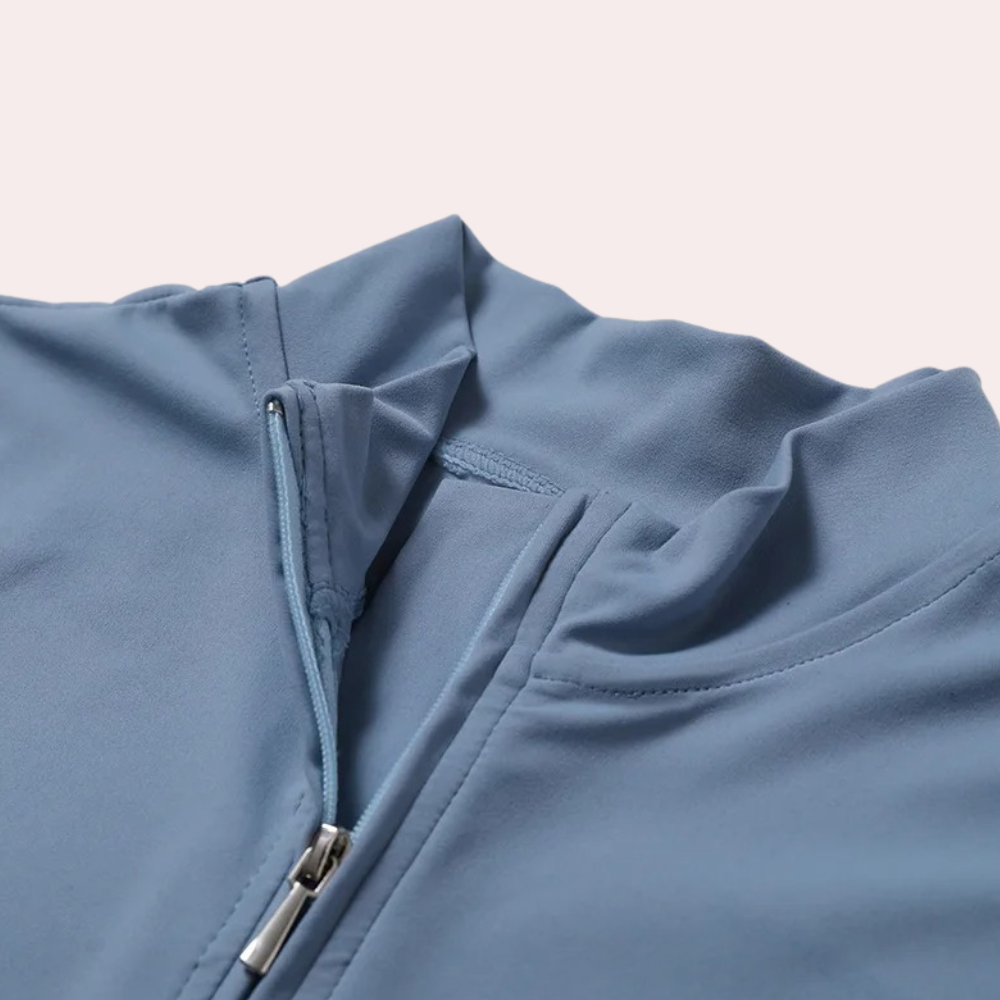 Helka | Slim Fit Sport-jumpsuit met lange mouwen voor dames - Stijlvolle actieve kleding