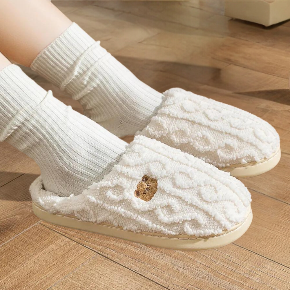 Cozelle | Gezellige winterslippers voor dames – zachte zool, comfortabel voor binnenshuis, warm, stijlvol