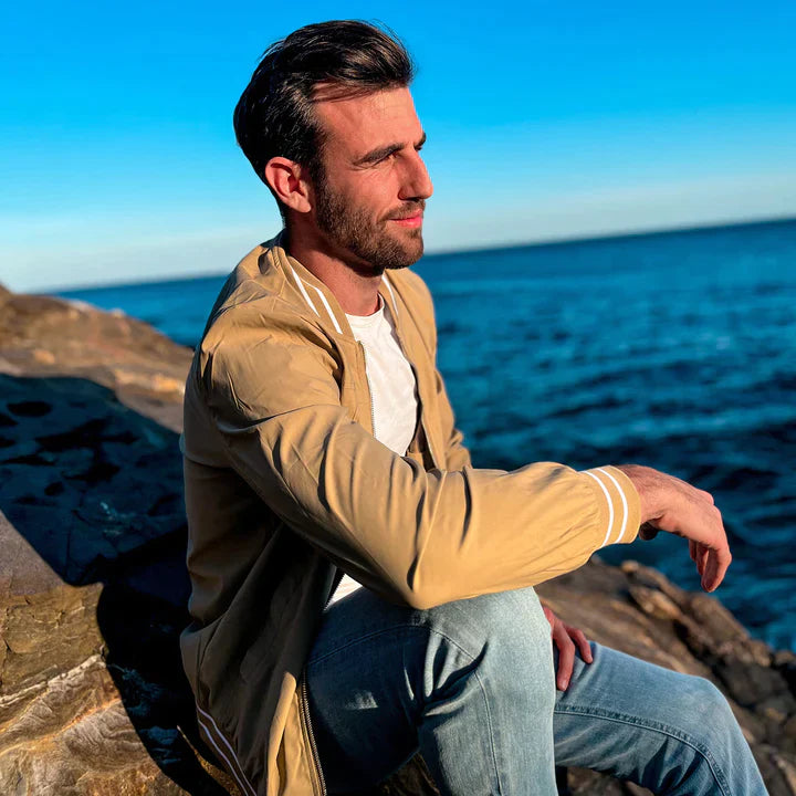 Isandro | Lichtgewicht bomberjack voor heren – Zomerse casual jas, trendy en comfortabel