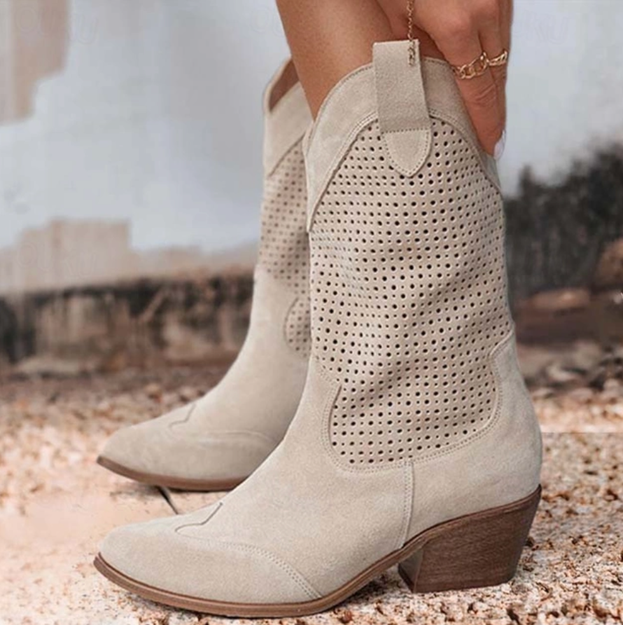 Cybil | Cowboylaarzen voor dames - Ademende westernlaarzen voor comfort en stijl