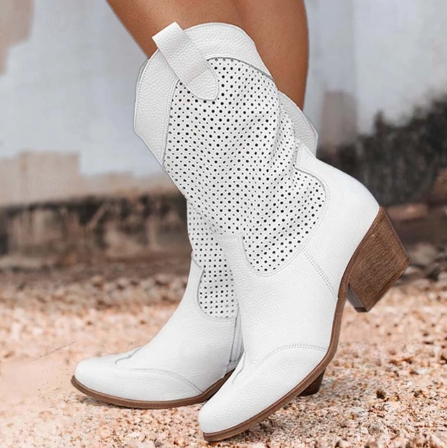 Cybil | Cowboylaarzen voor dames - Ademende westernlaarzen voor comfort en stijl