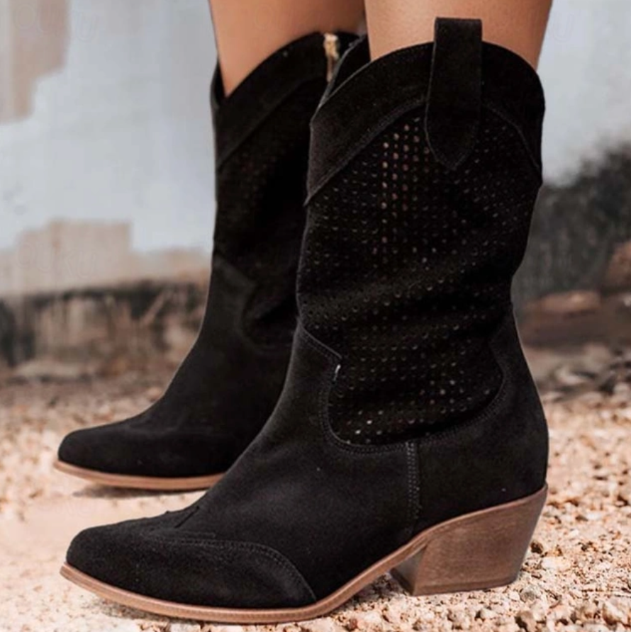 Cybil | Cowboylaarzen voor dames - Ademende westernlaarzen voor comfort en stijl
