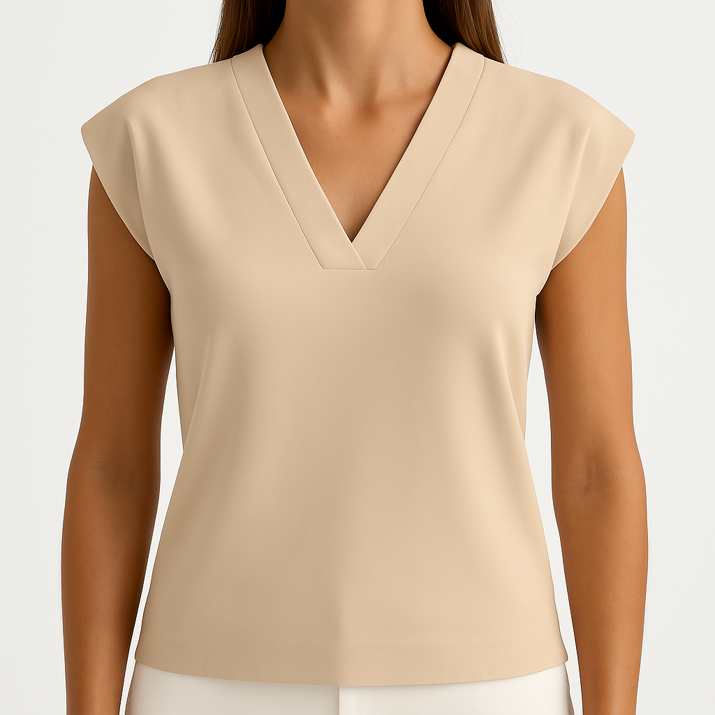 Rannva | Casual Mouwloze Damestop - Tijdloos Minimalistisch Ontwerp