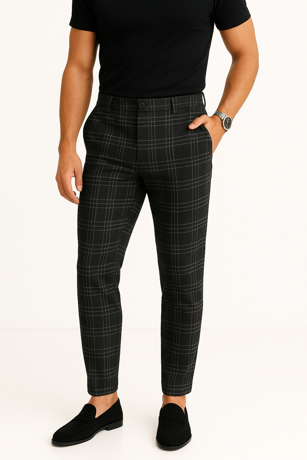 Kauko | Slim Fit broek voor heren - Vrijetijdskleding & zakelijke kleding