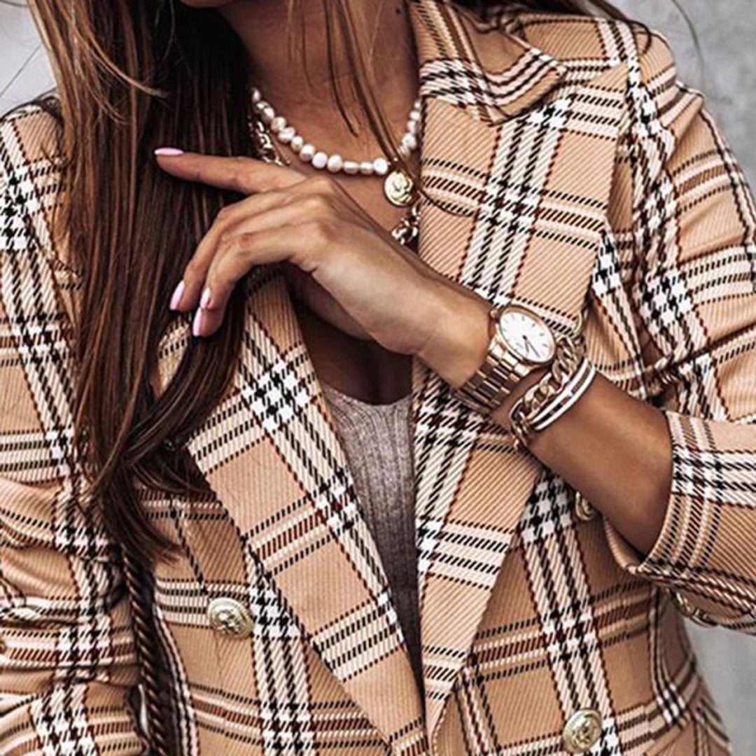 Callidora | Elegante bedrukte blazer voor dames - Stijlvol, comfortabele pasvorm
