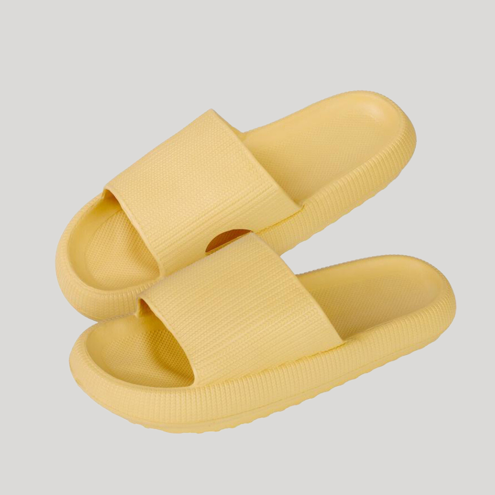PuffWalk | Traagschuim teenslippers - Zachte en ondersteunende sandalen van marshmallow