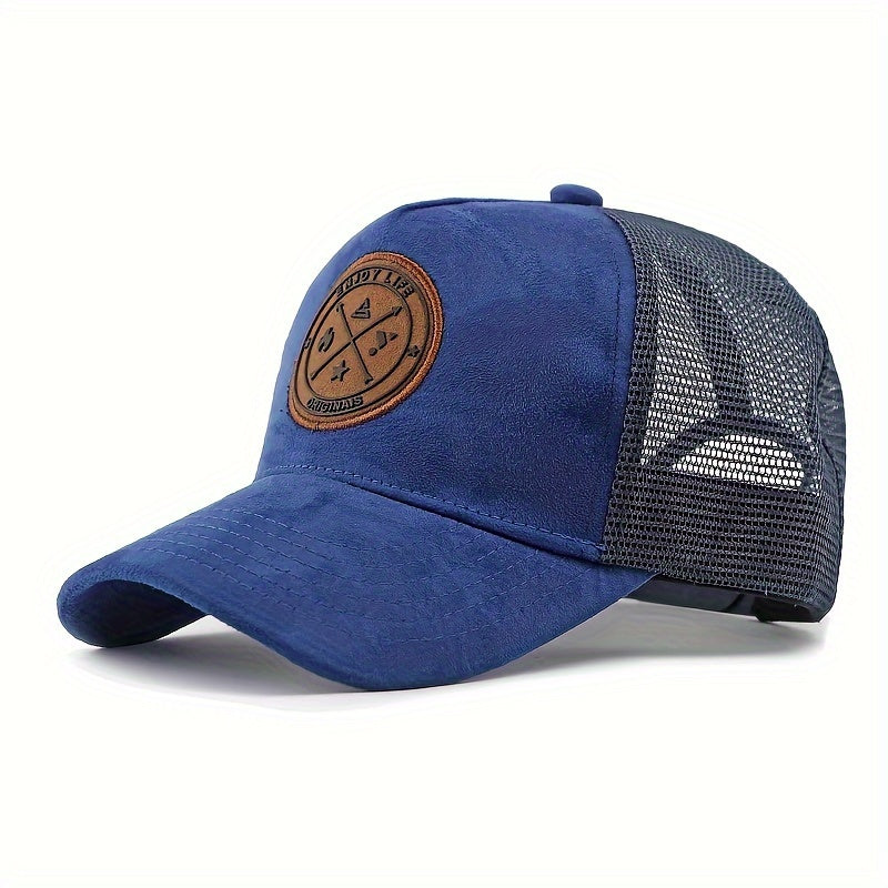 Velcap | Vintage Mesh Cap - Ademende, Unisex Hoed voor Casual & Outdoor Wear