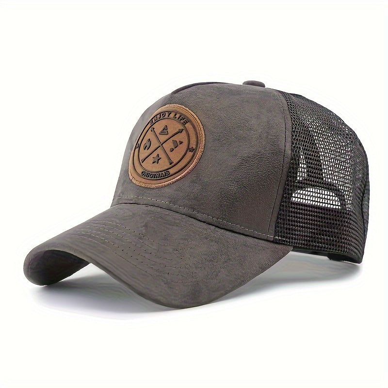 Velcap | Vintage Mesh Cap - Ademende, Unisex Hoed voor Casual & Outdoor Wear