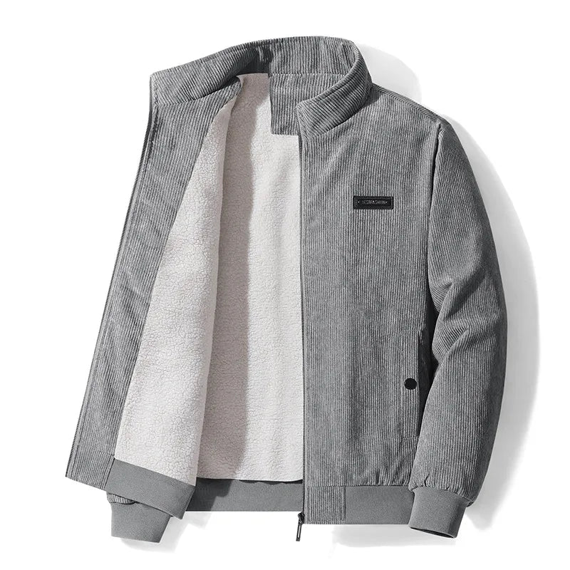 Oronzo | Winterjas voor heren met zachte voering – Warme, casual outdoorjas voor koud weer