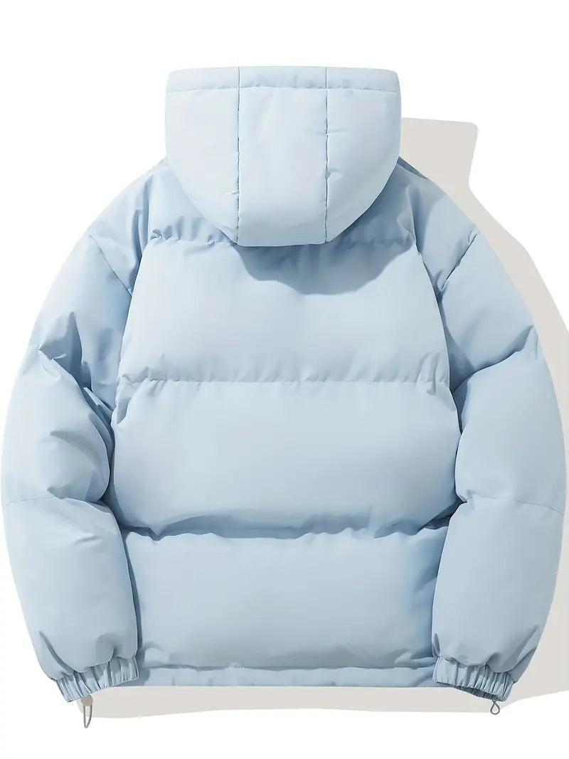 Lovise | Chique gewatteerde jas met capuchon voor dames, warme geïsoleerde bovenkleding