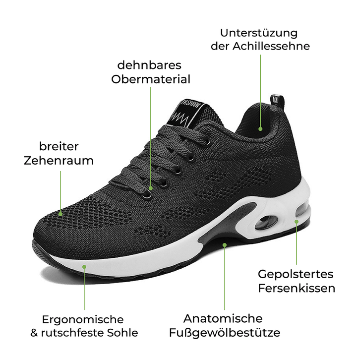 RunAlign | Orthopedische hardloopschoenen voor dames - Gewatteerd voetbed