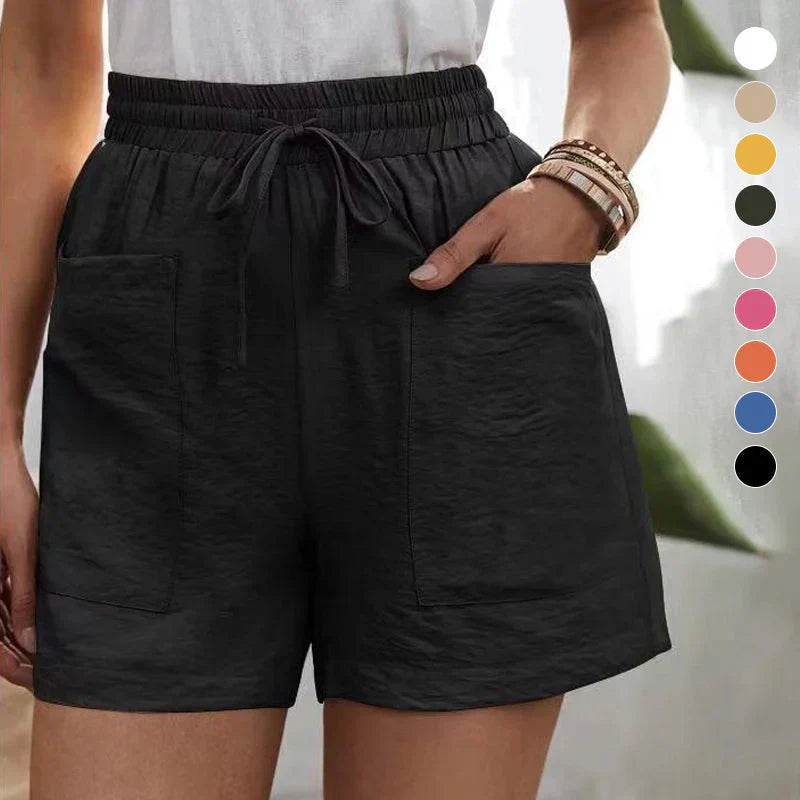 Alya | Casual Shorts voor dames - Lichtgewicht, ademend, hoge taille