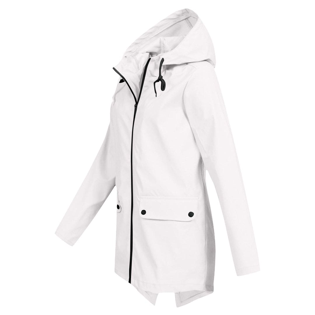 Helmina | Waterdichte windjack met capuchon voor dames – Lichtgewicht regenjas voor wandelen