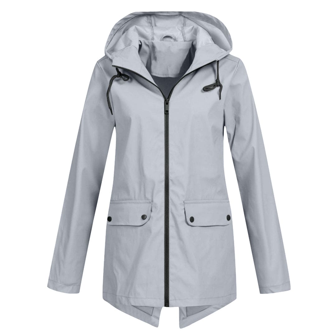 Helmina | Waterdichte windjack met capuchon voor dames – Lichtgewicht regenjas voor wandelen