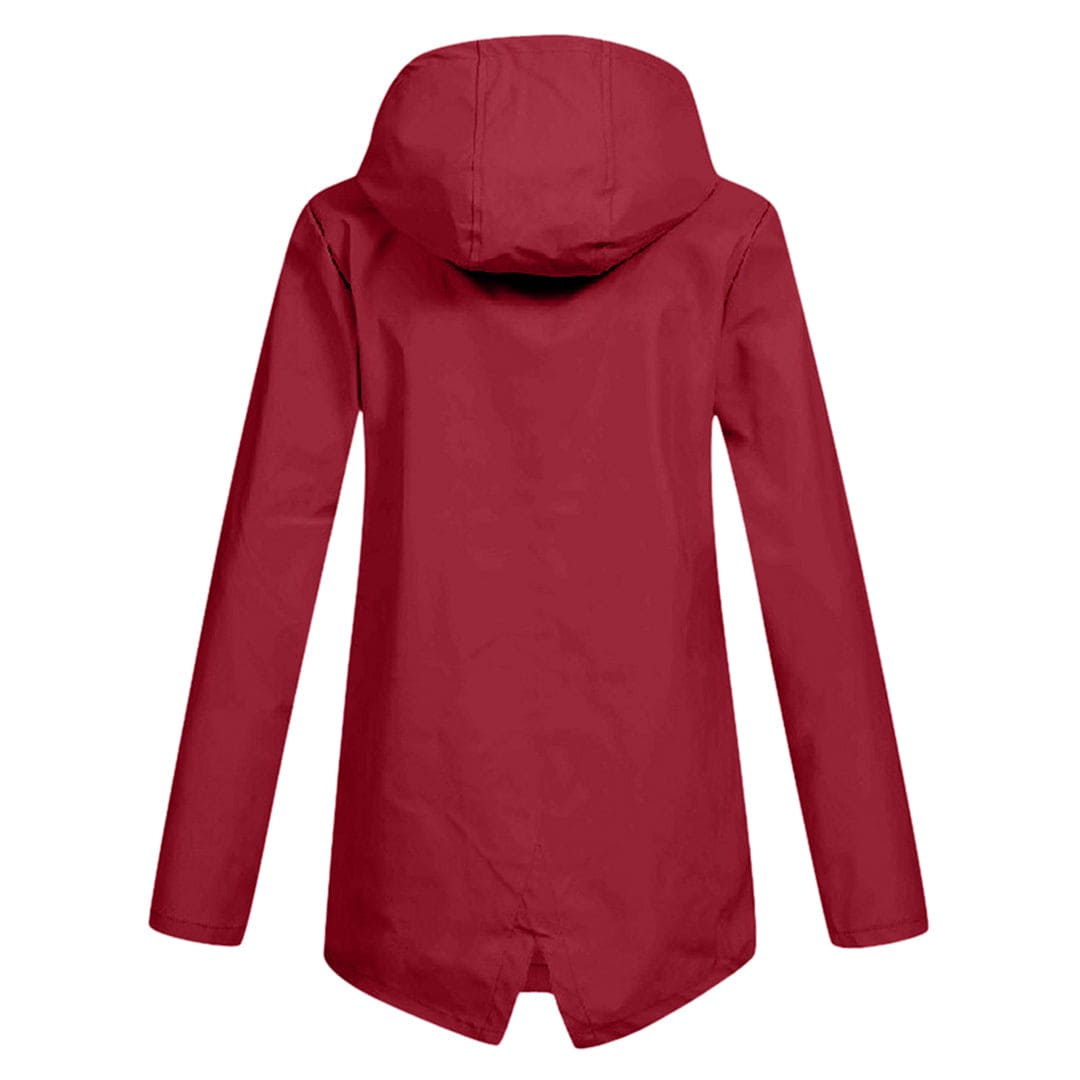 Helmina | Waterdichte windjack met capuchon voor dames – Lichtgewicht regenjas voor wandelen