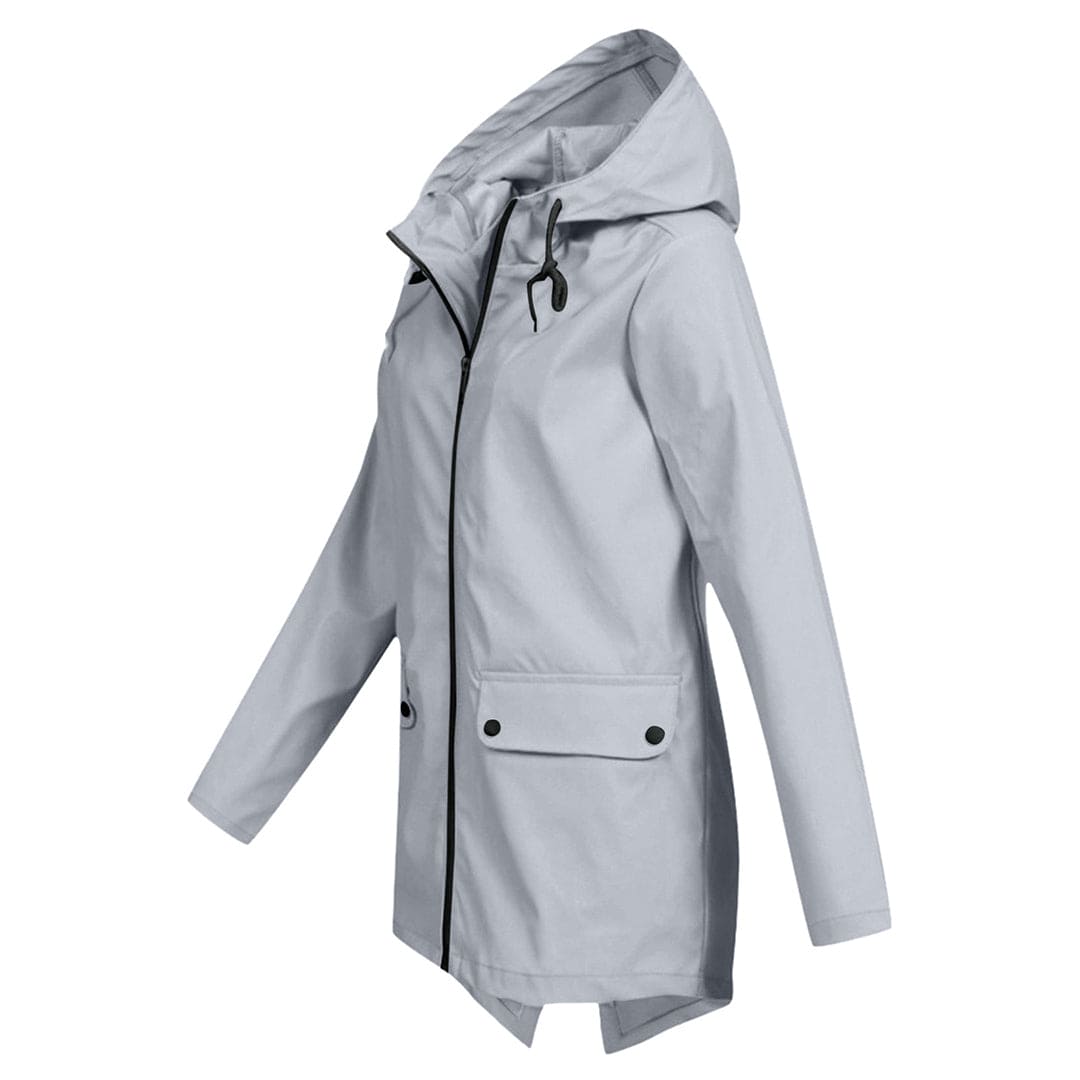 Helmina | Waterdichte windjack met capuchon voor dames – Lichtgewicht regenjas voor wandelen