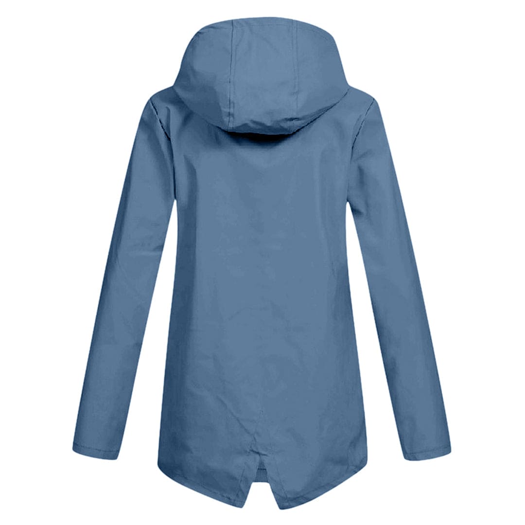 Helmina | Waterdichte windjack met capuchon voor dames – Lichtgewicht regenjas voor wandelen