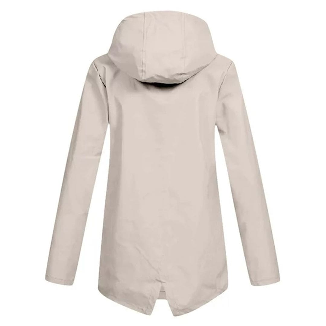 Helmina | Waterdichte windjack met capuchon voor dames – Lichtgewicht regenjas voor wandelen