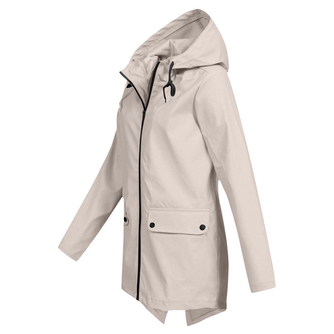 Helmina | Waterdichte windjack met capuchon voor dames – Lichtgewicht regenjas voor wandelen