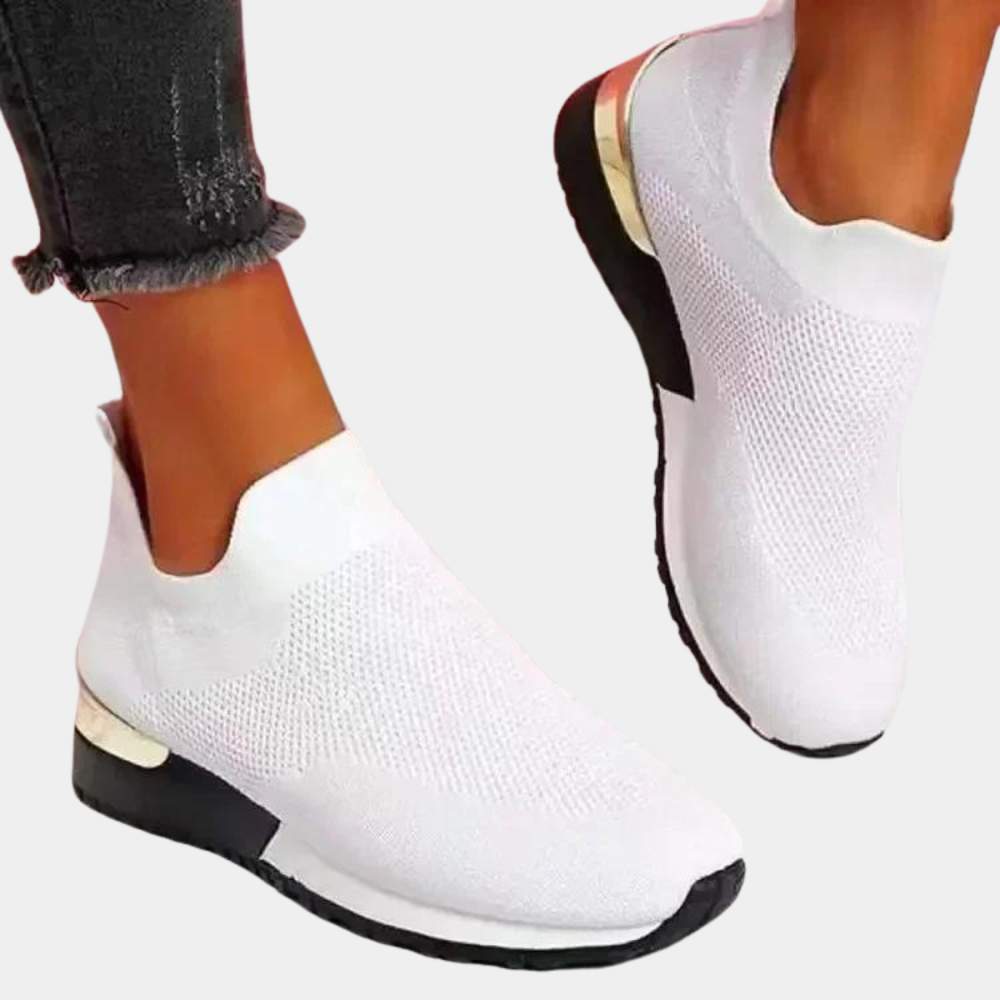 Airlynx | Damesslippers van mesh - Ademende wandelschoenen zonder veters