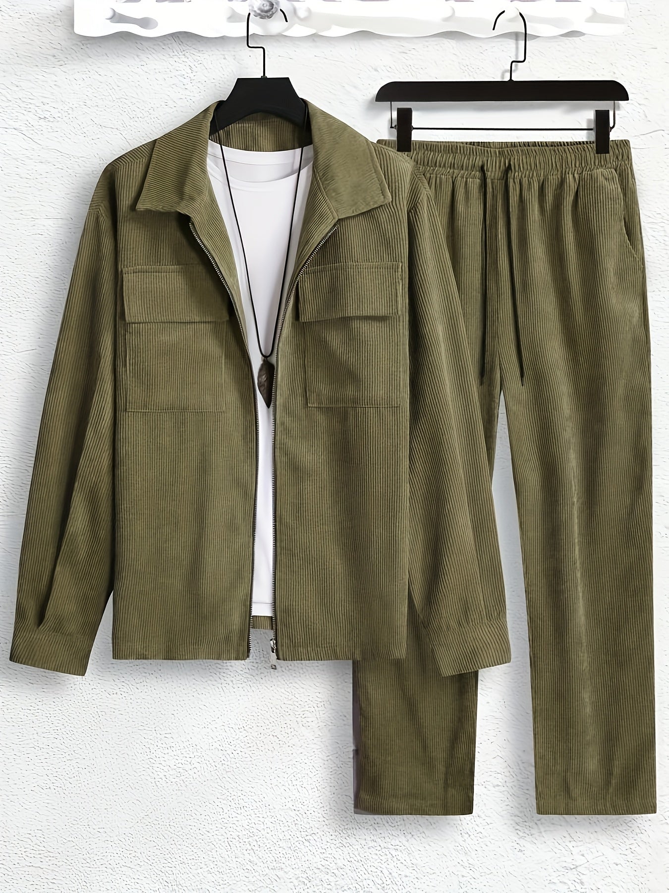 Orfeo | Tweedelige set voor heren, casual herfstoutfit, comfortabel en stijlvol
