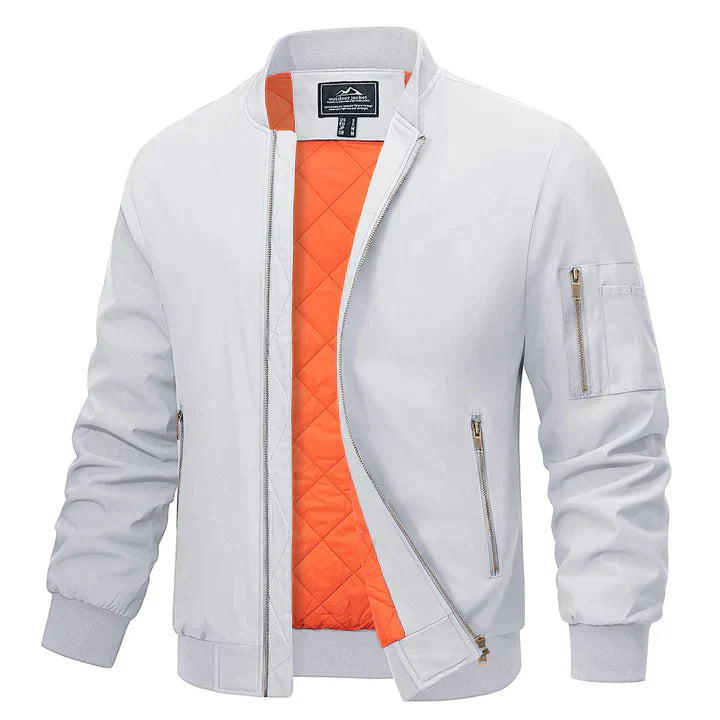 Alveric | Bomberjack voor heren - lichtgewicht windjack met rits, casual streetwear stijl