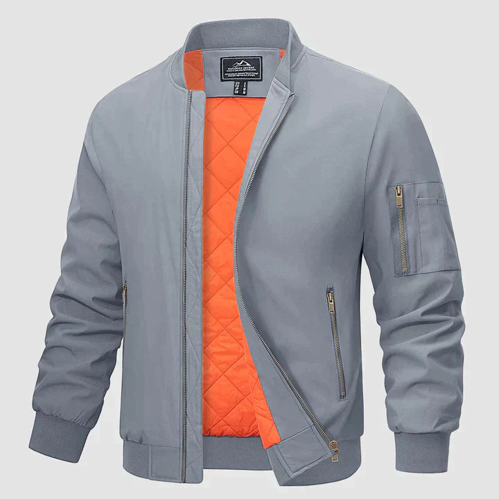 Alveric | Bomberjack voor heren - lichtgewicht windjack met rits, casual streetwear stijl