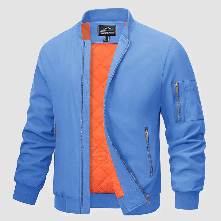 Alveric | Bomberjack voor heren - lichtgewicht windjack met rits, casual streetwear stijl