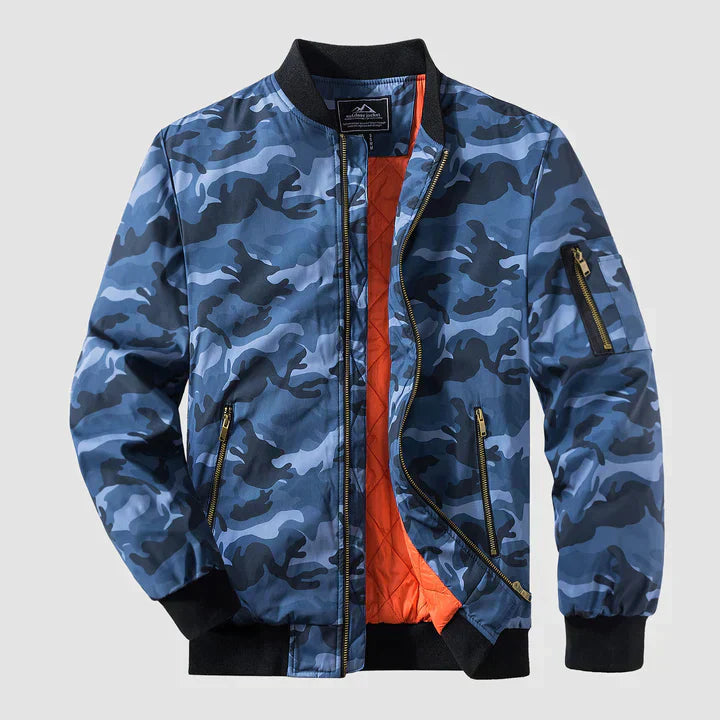 Alveric | Bomberjack voor heren - lichtgewicht windjack met rits, casual streetwear stijl