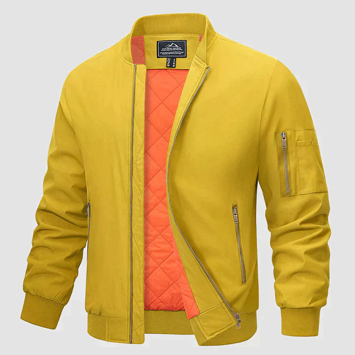 Alveric | Bomberjack voor heren - lichtgewicht windjack met rits, casual streetwear stijl