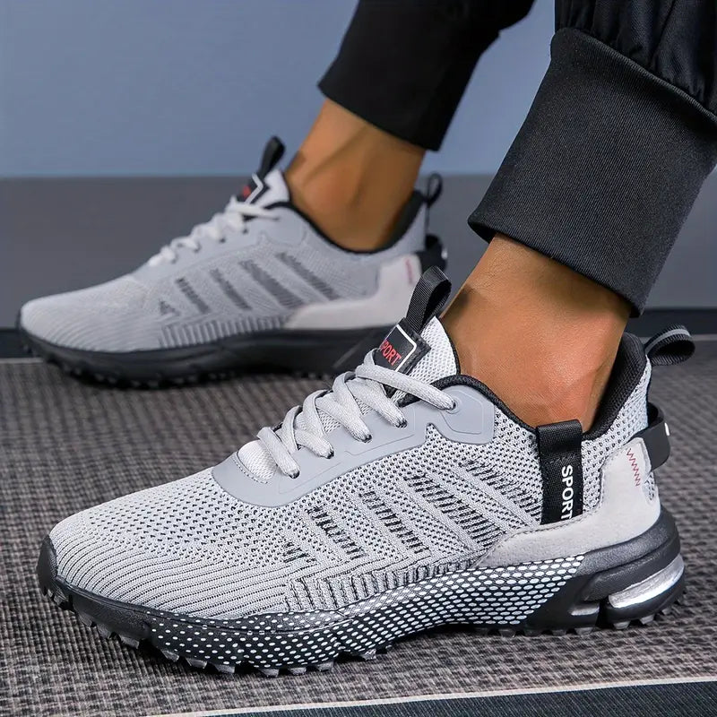 Swiftro | Ademende sportschoenen voor heren - lichtgewicht slip-on mesh hardloop- en trainingsschoenen