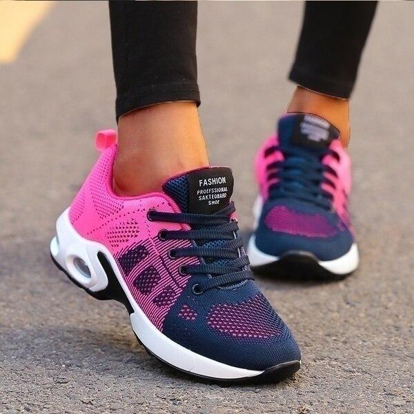 RunAlign | Orthopedische hardloopschoenen voor dames - Gewatteerd voetbed