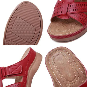ComfOrth | cOrthopedische dames slippers - steun voor de voetholte, dempende zool, comfortschoenen