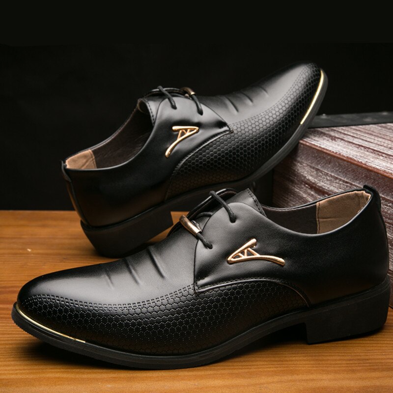Vellaro | Heren leren Oxford geklede schoenen - Klassiek Formeel Zakelijk Schoeisel