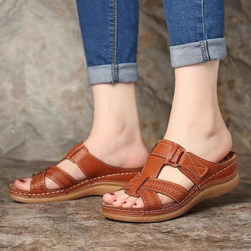 ComfOrth | cOrthopedische dames slippers - steun voor de voetholte, dempende zool, comfortschoenen