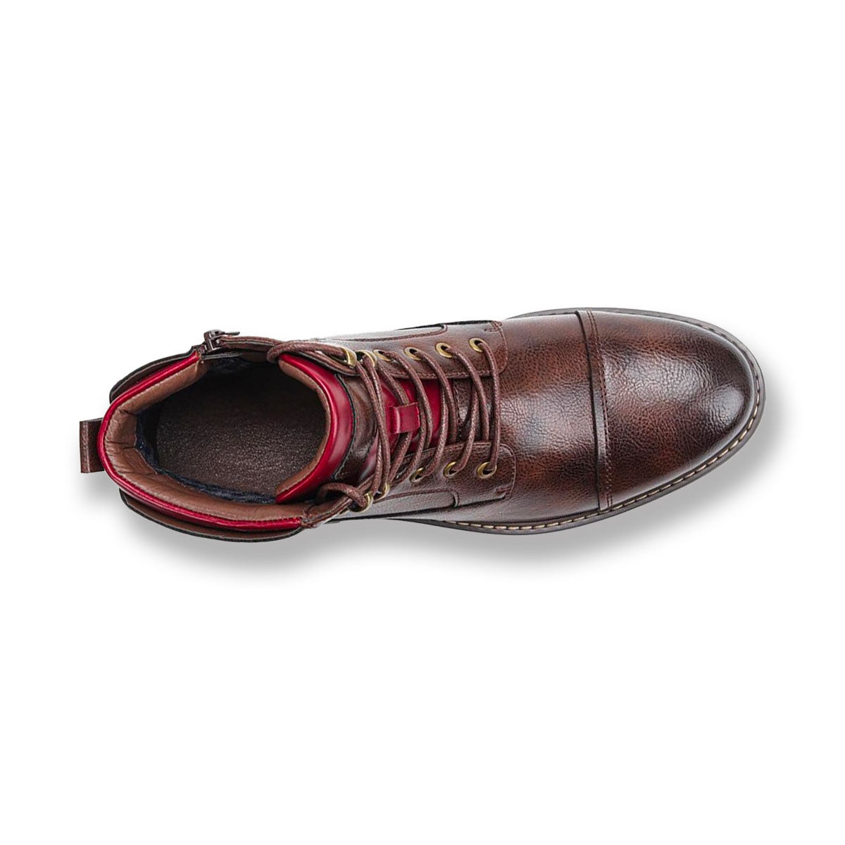 Oxhelm | Heren Premium Leren Oxford Laarzen - lace-up, Formele Dress Enkelschoenen
