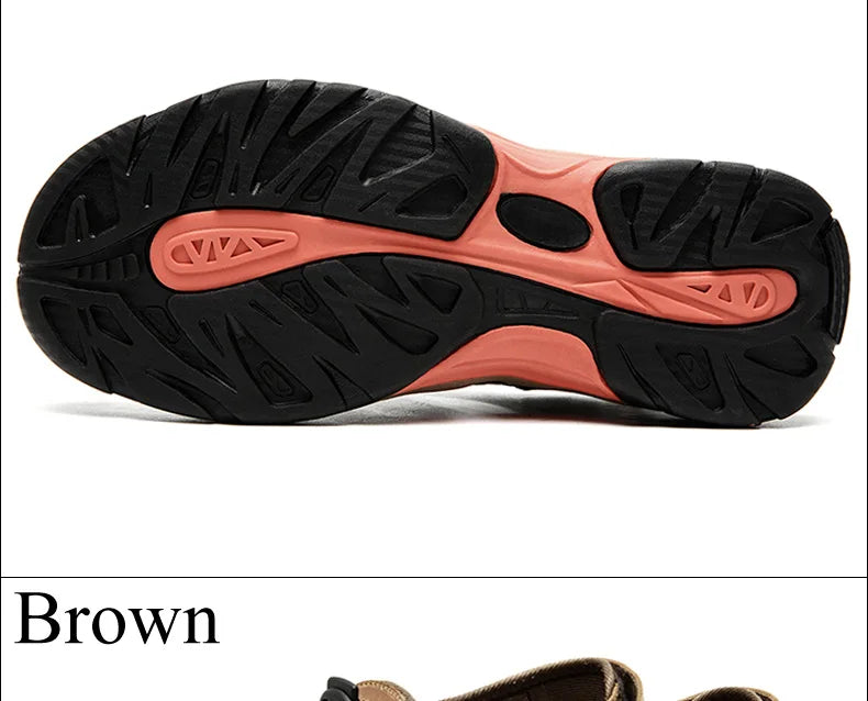 ComforTrek | Leren herensandalen - duurzaam en ademend zomerschoeisel