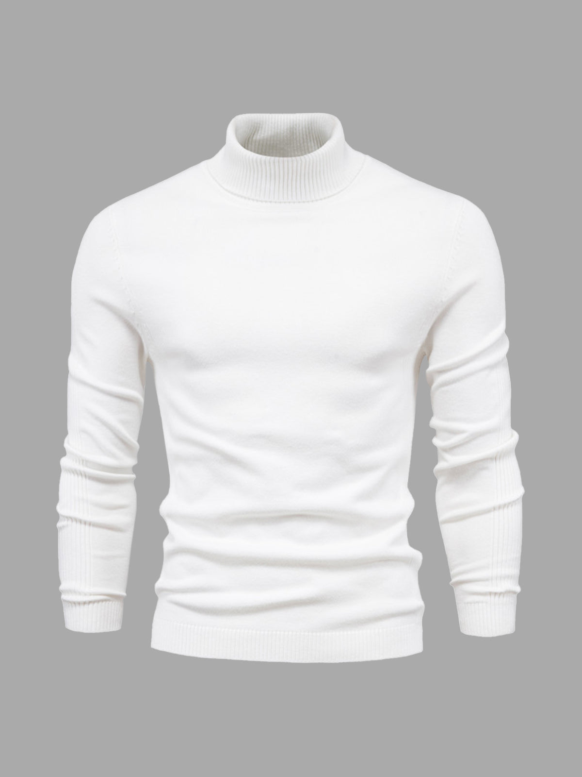 Merroth | Slim fit coltrui voor heren – machinewasbaar, lichtgewicht, verkrijgbaar in meerdere kleuren