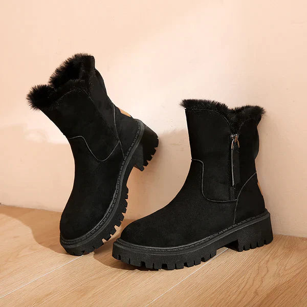 Rovelle | Elegante winterlaarzen met bontvoering voor dames – warm, comfortabel en stijlvol