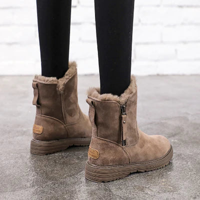 Rovelle | Elegante winterlaarzen met bontvoering voor dames – warm, comfortabel en stijlvol