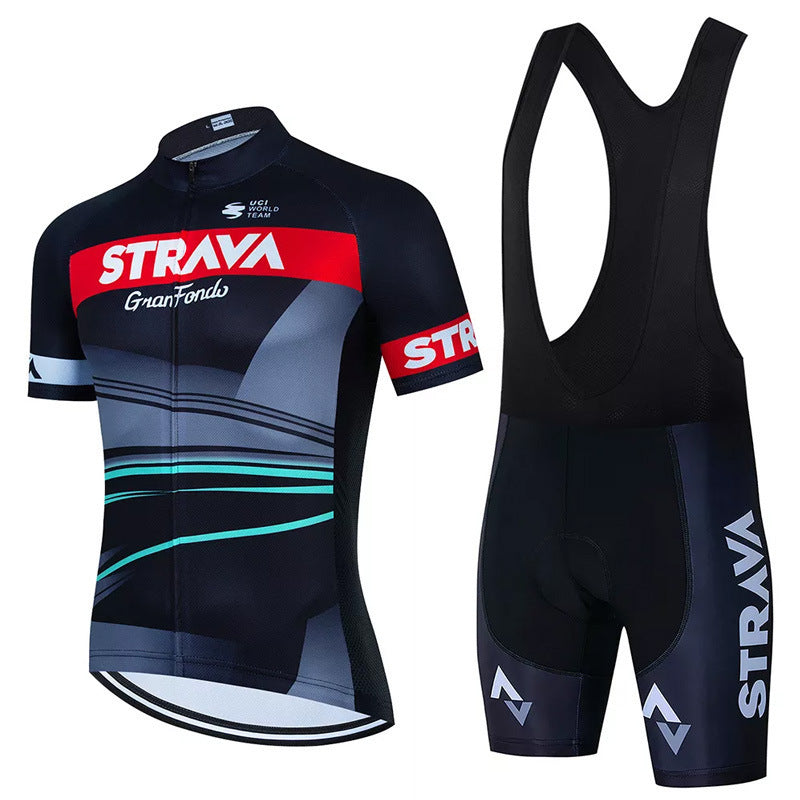 Veyran | Fietsjersey en fietsbroek voor heren – Ademend, kleding voor racefietsen en mountainbikes