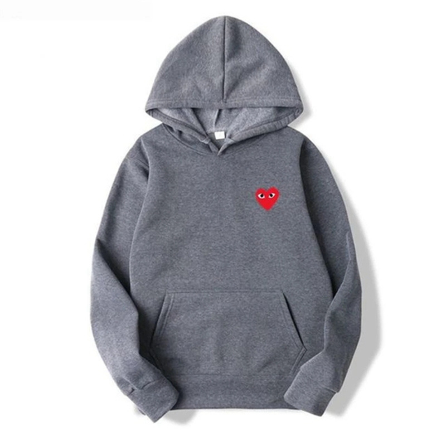 Serwyn | Dameshoodie met minimalistisch hart, comfortabele pullover, casual sweatshirt