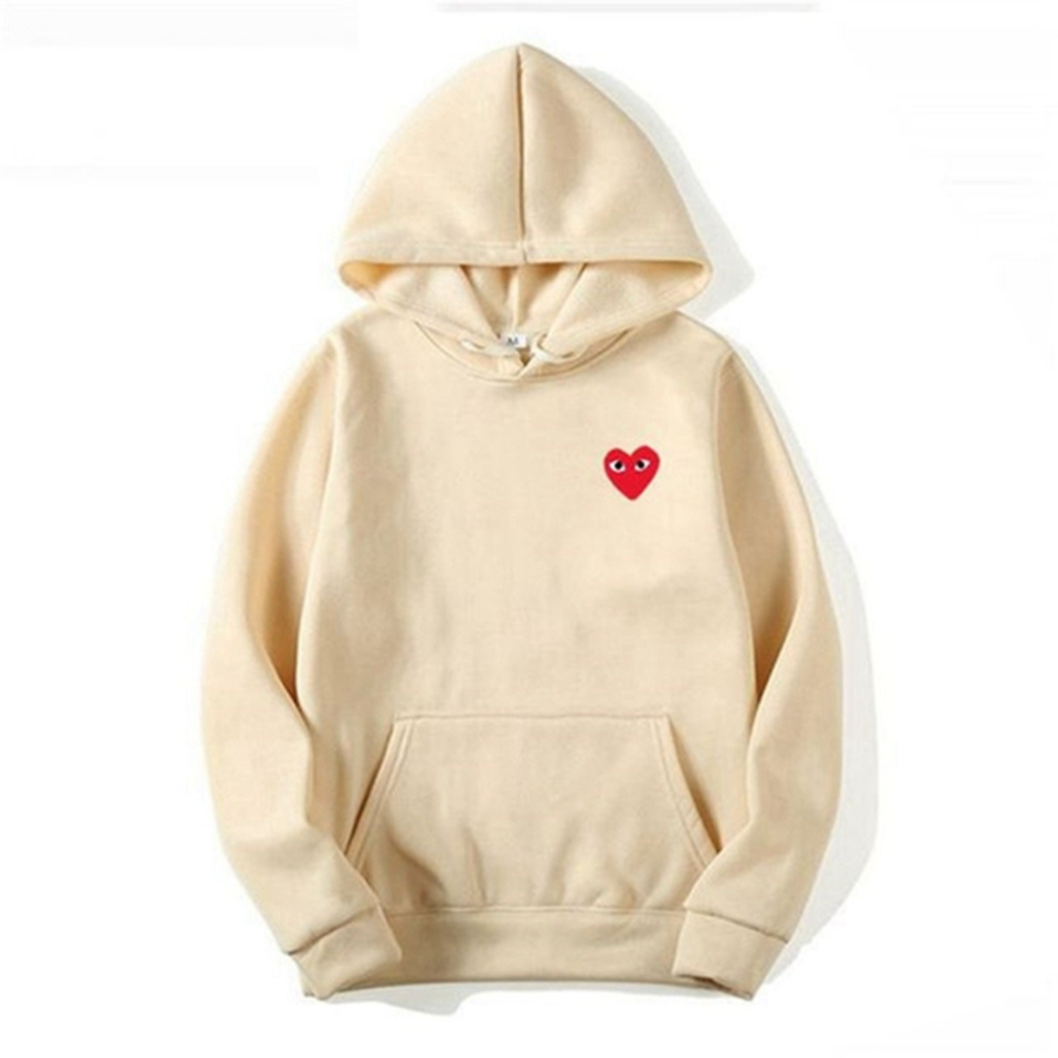 Serwyn | Dameshoodie met minimalistisch hart, comfortabele pullover, casual sweatshirt