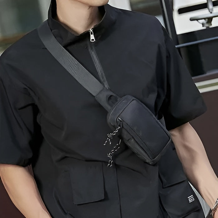 Menlet | Mannen Mini Crossbody Schoudertas - Casual Borst Sling Pack