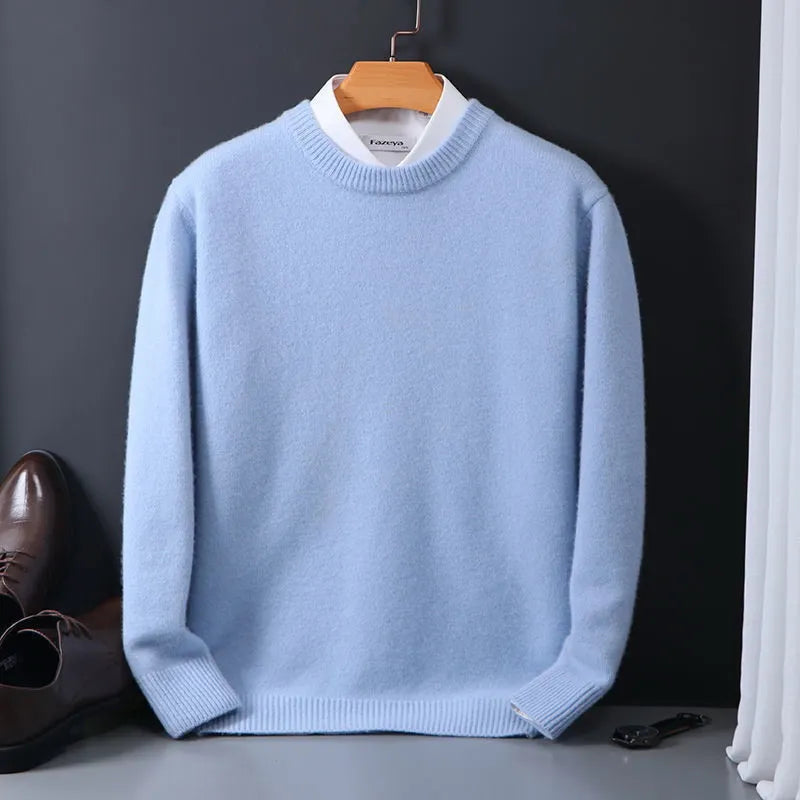 Noen | Kasjmier trui voor heren – Zachte, luxe gebreide pullover voor de winter