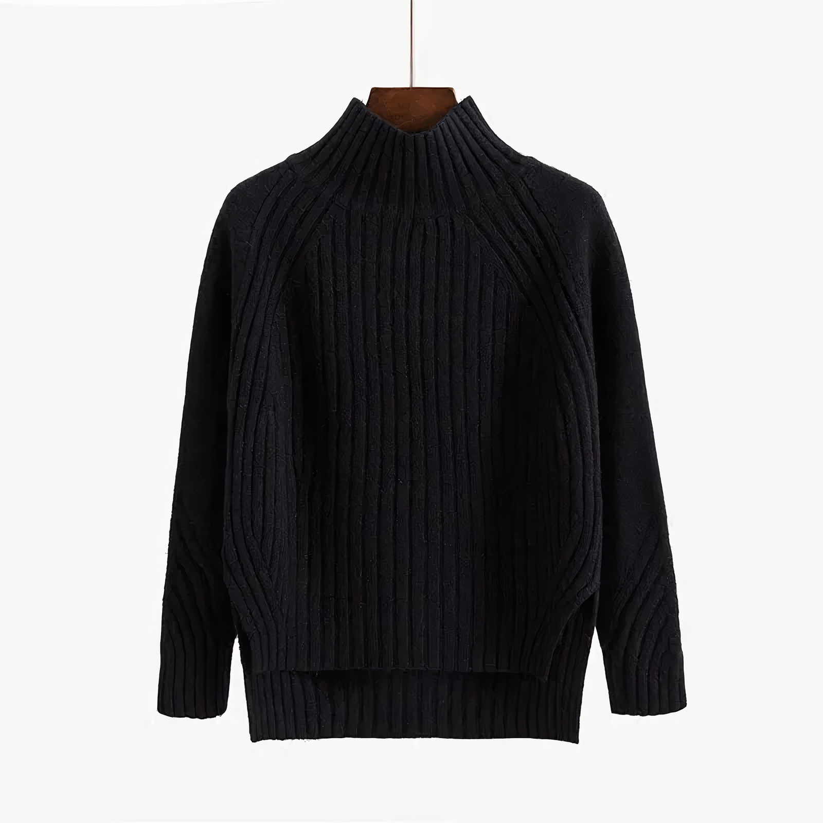 Noretta | Stijlvolle gebreide trui voor dames met halve col – Comfortabel, casual en herfst-/wintermode