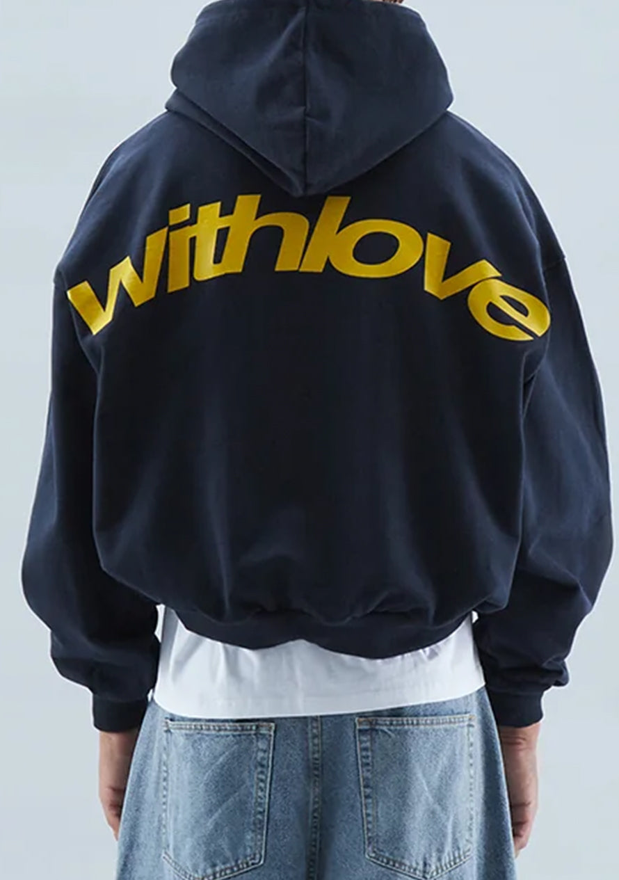 Ashwin | Herenhoodie ‘With Love’ – Zachte, comfortabele en stijlvolle pullover