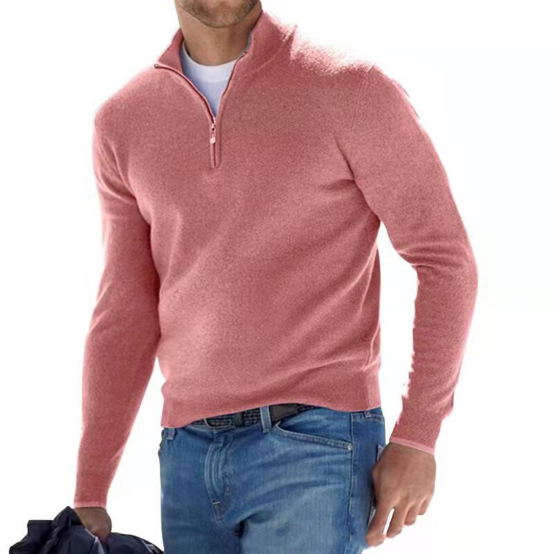 Leor | Comfortabele gebreide trui voor heren – Zachte, warme pullover voor herfst en winter