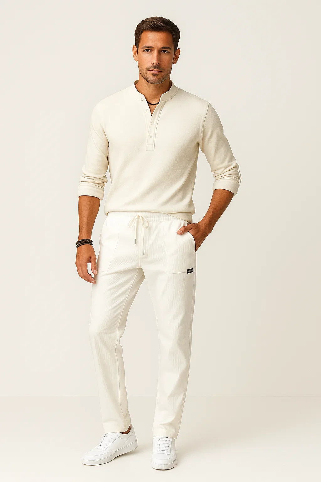 Maros | Casual herenbroek - stretch katoenmix chino's en reisbroeken
