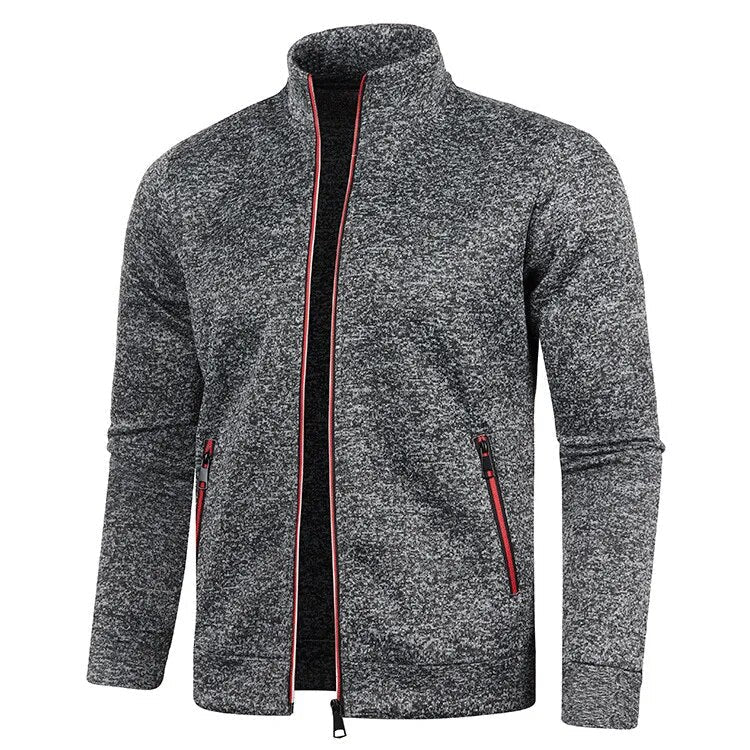 Werner | Lichtgewicht herenjas met ritssluiting, lange mouwen, casual bovenkleding